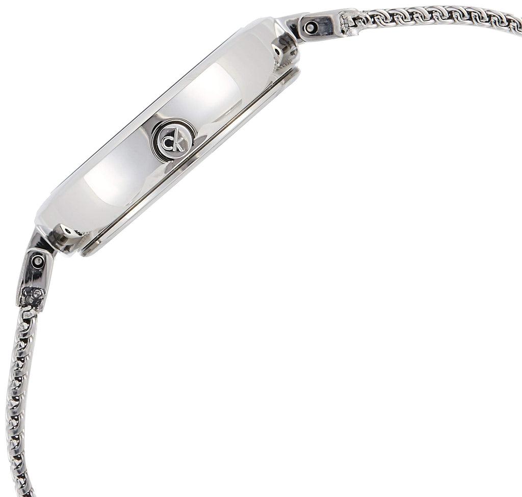 Calvin Klein Authentic White Dial Silver Mesh Bracelet Watch for Women - K8G23126 Buy Now By Calvin Klein