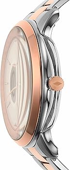 Fossil Neutra Automatic Skeleton White Dial Two Tone Steel Strap Watch for Men - ME3196 Buy Now By Fossil