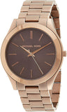 Michael Kors Runway Quartz Brown Dial Brown Steel Strap Watch For Women - MK3418 Buy Now By Michael Kors