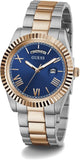 Guess Connoisseur Quartz Blue Dial Two Tone Steel Strap Watch For Men - GW0265G12 Buy Now By Guess