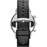 Emporio Armani Luigi Chronograph Black Dial Black Leather Watch For Men - AR1828 Buy Now By Emporio Armani
