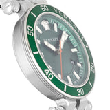 Versace Greca Sport Quartz Green Dial Silver Steel Strap Watch For Men - VEZ300421 Buy Now By Versace