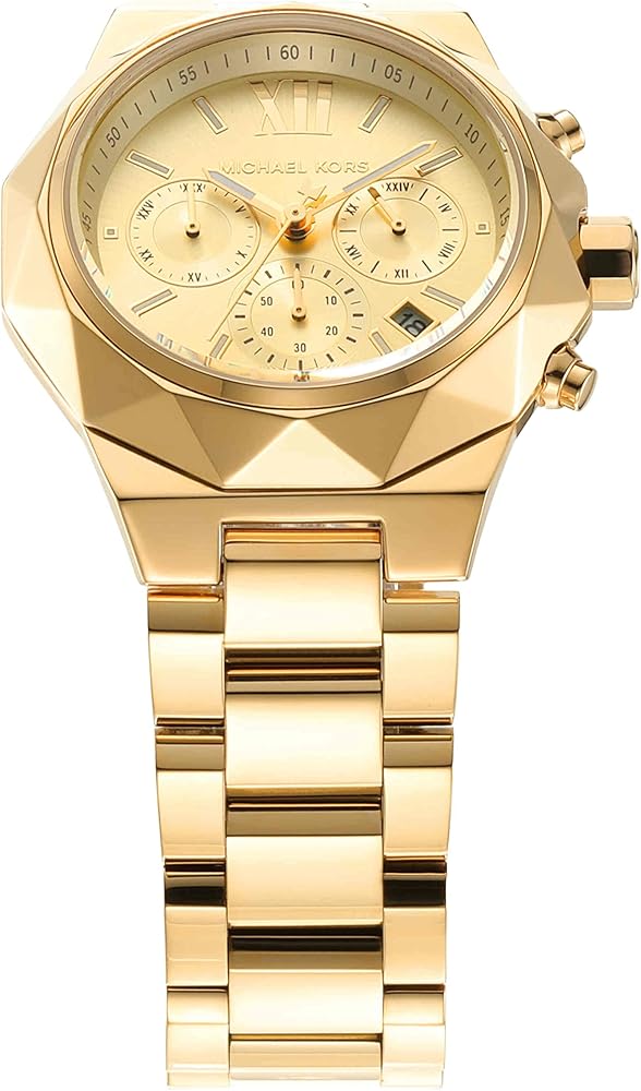 Michael Kors Raquel Analog Gold Dial Gold Steel Strap Watch For Women - MK4690 Buy Now By Michael Kors