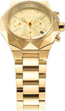Michael Kors Raquel Analog Gold Dial Gold Steel Strap Watch For Women - MK4690 Buy Now By Michael Kors