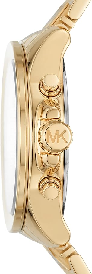 Michael Kors Wren Chronograph Gold Dial Gold Steel Strap Watch for Women - MK6952 Buy Now By Michael Kors