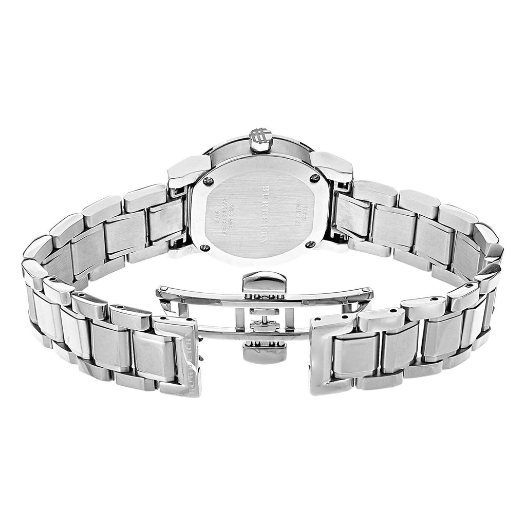 Burberry The City Silver Dial Silver Steel Strap Watch for Women - BU9200 Buy Now By Burberry