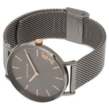 Coach Perry Grey Dial Grey Mesh Bracelet Watch for Women - 14503127 Buy Now By Coach