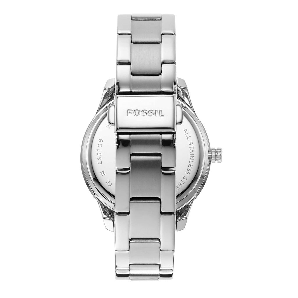 Fossil Stella Sport Multifunction Silver Dial Silver Steel Strap Watch for Women - ES5108 Buy Now By Fossil