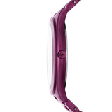 Michael Kors Slim Runway Quartz Purple Dial Purple Steel Strap Watch For Women - MK4507 Buy Now By Michael Kors