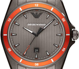 Emporio Armani Sigma Quartz Grey Dial Grey Steel Strap Watch For Men - AR11178 Buy Now By Emporio Armani