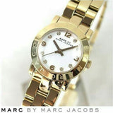 Marc Jacobs Mini Amy White Dial Gold Steel Strap Watch for Women - MBM3057 Buy Now By Marc Jacobs