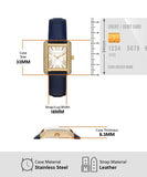 Michael Kors Emery Quartz Diamond Silver Dial Blue Leather Strap Watch For Women - MK2982 Buy Now By Michael Kors