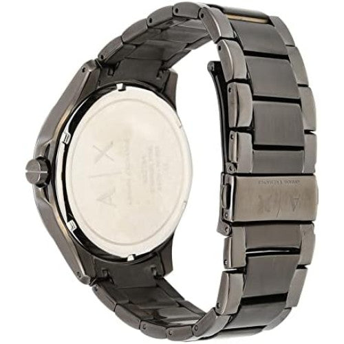 Armani Exchange Hampton Chronograph Grey Dial Grey Steel Strap Watch For Men - AX2194 Buy Now By Armani Exchange