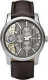 Fossil Twist Chronograph Multifunction Taupe Dial Brown Leather Strap Watch for Men - ME1098 Buy Now By Fossil