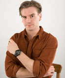 Michael Kors Brecken Chronograph Black Dial Black Steel Strap Watch For Men - MK8858 Buy Now By Michael Kors