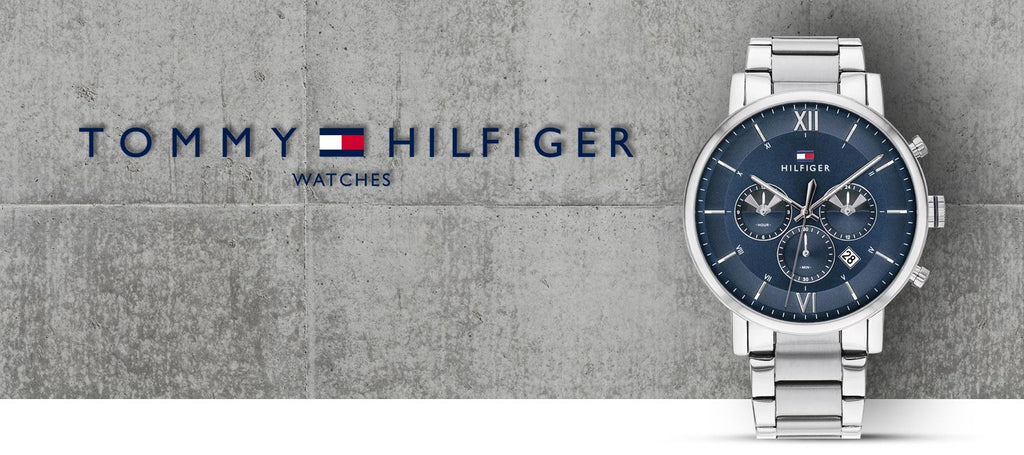 Tommy Hilfiger Evan Chronograph Blue Dial Silver Steel Strap Watch For Men - 1710409 Buy Now By Tommy Hilfiger
