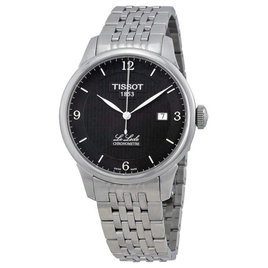 Tissot Le Locle Automatic Black Dial Silver Steel Strap Watch For Men - T006.408.11.057.00 Buy Now By Tissot