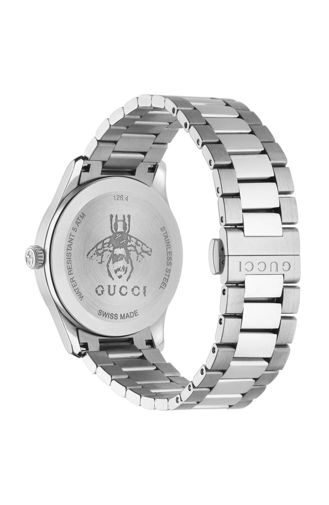 Gucci G Timeless Silver Dial Silver Steel Strap Watch For Women - YA1264028 Buy Now By Gucci