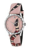 Gucci G Timeless Pink Dial Pink Leather Strap Watch For Women - YA1264083 Buy Now By Gucci