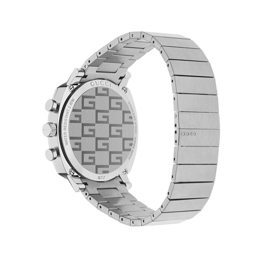 Gucci Grip Quartz Silver Dial Silver Steel Strap Watch For Women - YA157437 Buy Now By Gucci
