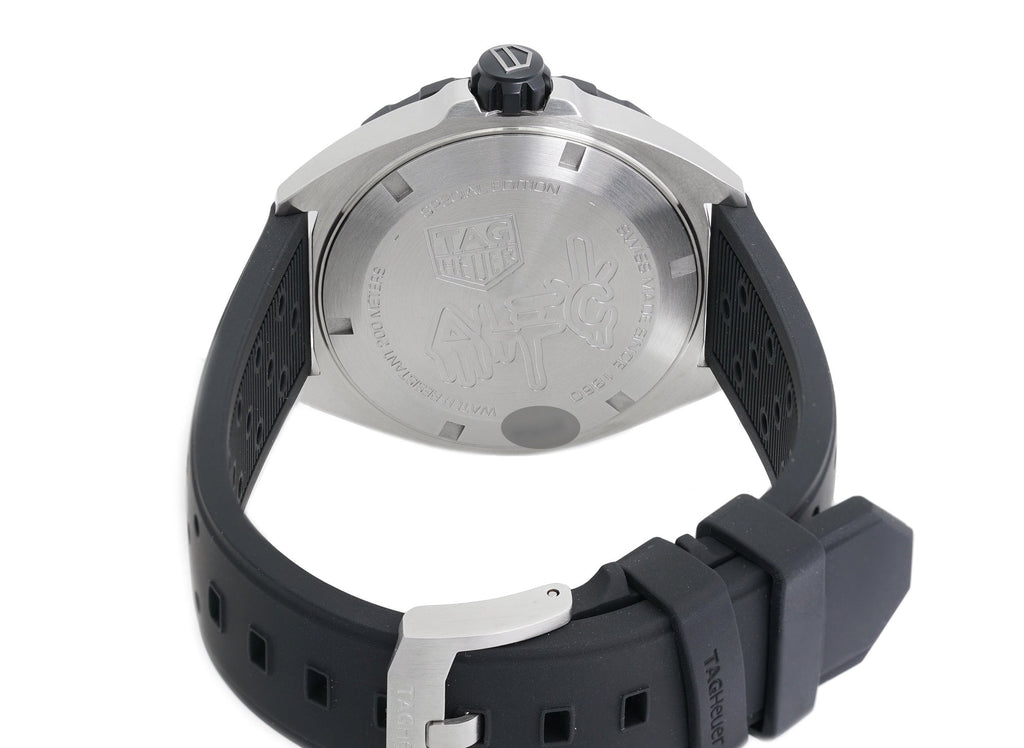 Tag Heuer Formula 1 Alec Monopoly Special Edition Black Rubber Strap Watch for Men - WAZ1119.FT8023 Buy Now By Tag Heuer