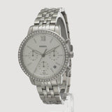 Fossil Neutra Chronograph Silver Dial Silver Steel Strap Watch for Women - ES5217 Buy Now By Fossil