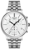 Tissot Carson Premium White Dial Silver Steel Strap Watch For Men - T122.417.11.011.00 Buy Now By Tissot