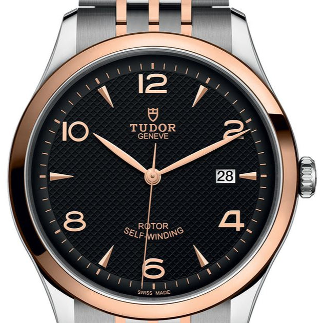 Tudor 1926 Automatic Black Dial Two Tone Steel Strap Watch for Men - M91651-0003 Buy Now By Tudor