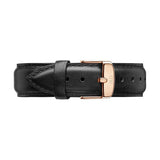 Daniel Wellington Classic Sheffield Black Dial Black Leather Strap Watch For Men - DW00100127 Buy Now By Daniel Wellington