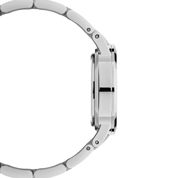 Daniel Wellington Iconic Link White Dial Silver Steel Strap Watch For Women - DW00100207 Buy Now By Daniel Wellington