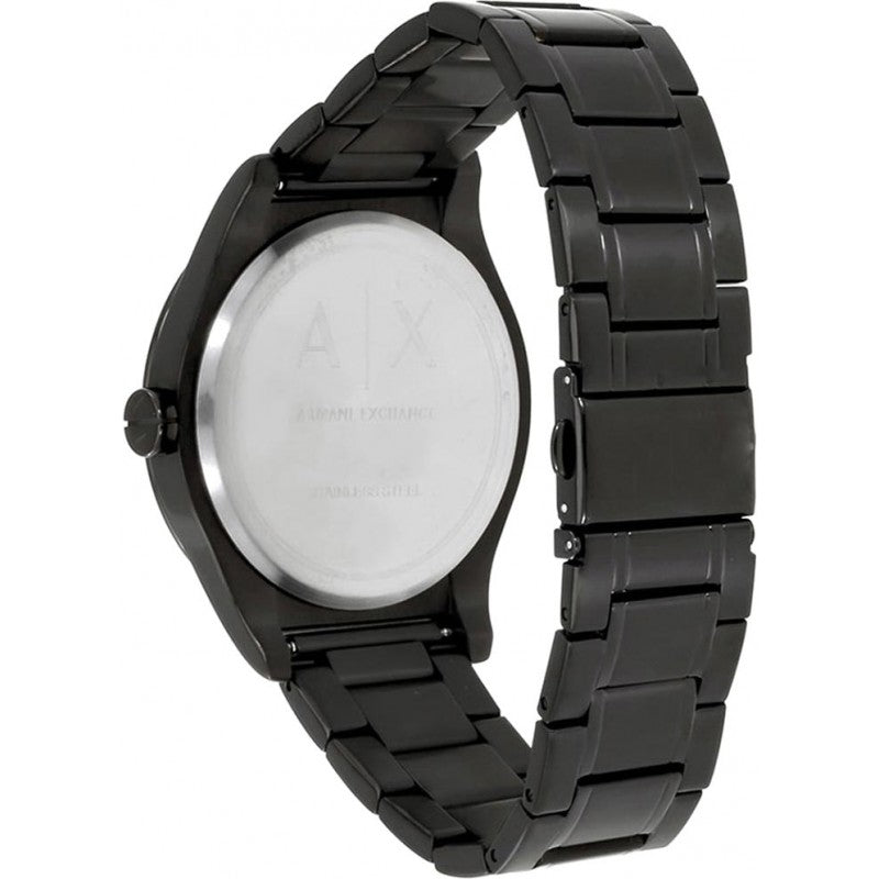 Armani Exchange Nico Analog Black Dial Black Steel Strap Watch For Men - AX7102 Buy Now By Armani Exchange