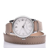 Burberry Utilitarian White Dial Pink Leather Strap Watch for Women - BU7847 Buy Now By Burberry