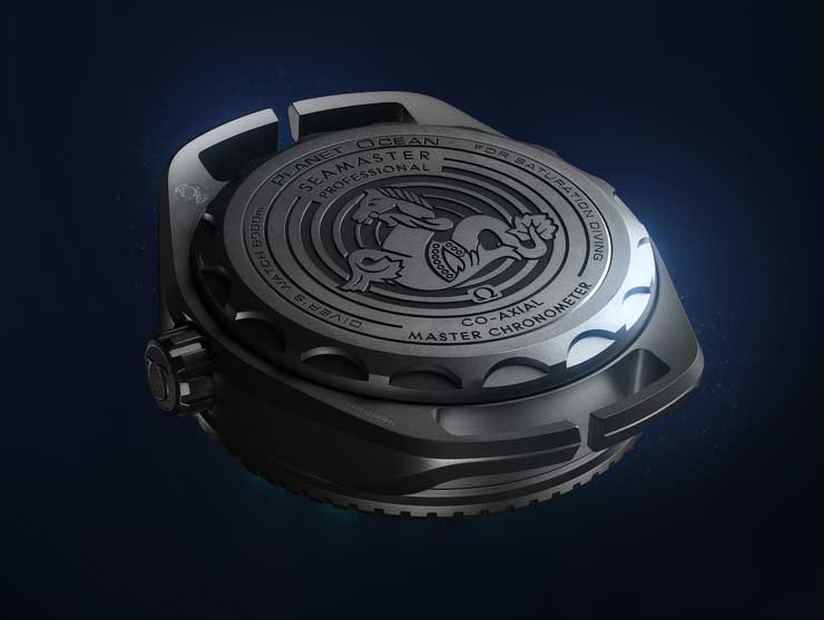 Omega Planet Ocean 6000M Co Axial Master Chronometer 45.5mm Blue Dial Black Rubber Strap Watch for Men - 21532462103001 Buy Now By Omega