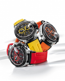 Tissot T Race Chronograph Black Dial Red Rubber Strap Watch for Men - T048.417.27.057.01 Buy Now By Tissot