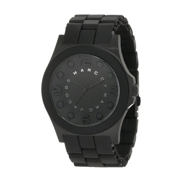 Marc Jacobs Pelly Black Dial Black Silicone Strap Watch for Women - MBM2531 Buy Now By Marc Jacobs