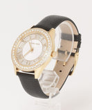 Michael Kors Harlowe Analog White Dial Black Leather Strap Watch For Women - MK2988 Buy Now By Michael Kors