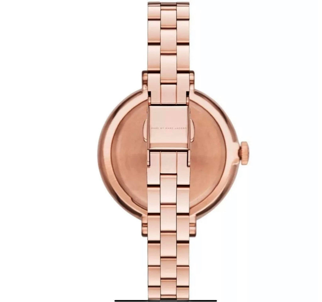 Marc Jacobs Sally Rose Gold Dial Rose Gold Steel Strap Watch for Women - MBM3364 Buy Now By Marc Jacobs