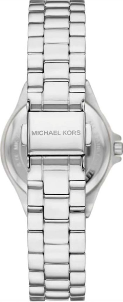 Michael Kors Lennox Three-Hand Blue Dial Silver Steel Strap Watch For Women - MK7397 Buy Now By Michael Kors