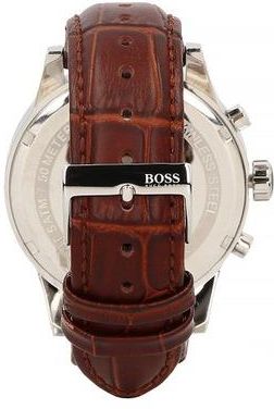 Hugo Boss Jet White Dial Brown Leather Strap Watch for Men - 1513280 Buy Now By Hugo Boss