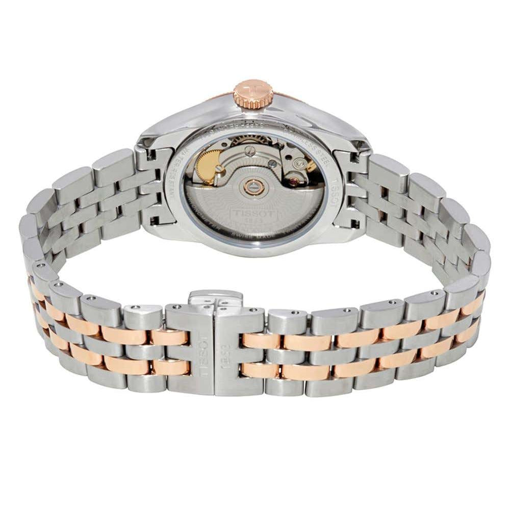 Tissot Ballade Powermatic 80 Cosc Mother of Pearl Dial Two Tone Steel Strap Watch For Women - T108.208.22.117.01 Buy Now By Tissot
