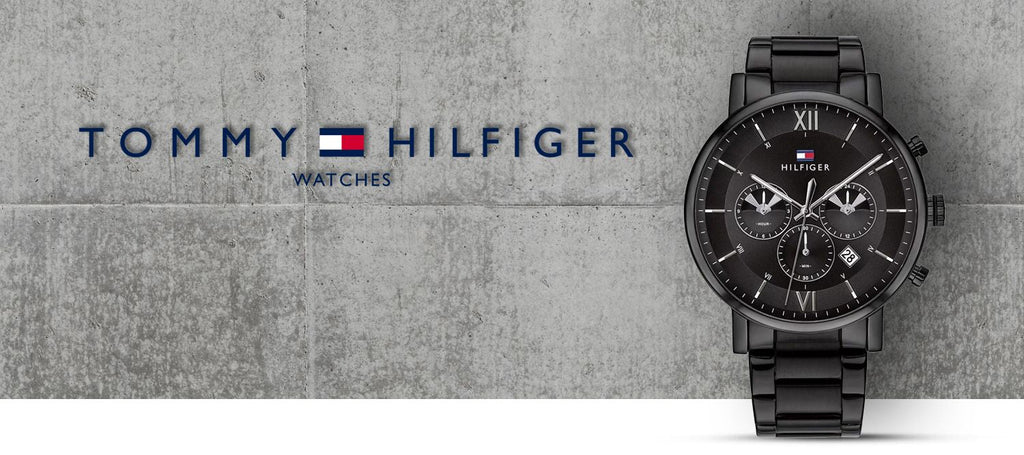Tommy Hilfiger Evan Chronograph Quartz Black Dial Black Steel Strap Watch For Men - 1710410 Buy Now By Tommy Hilfiger
