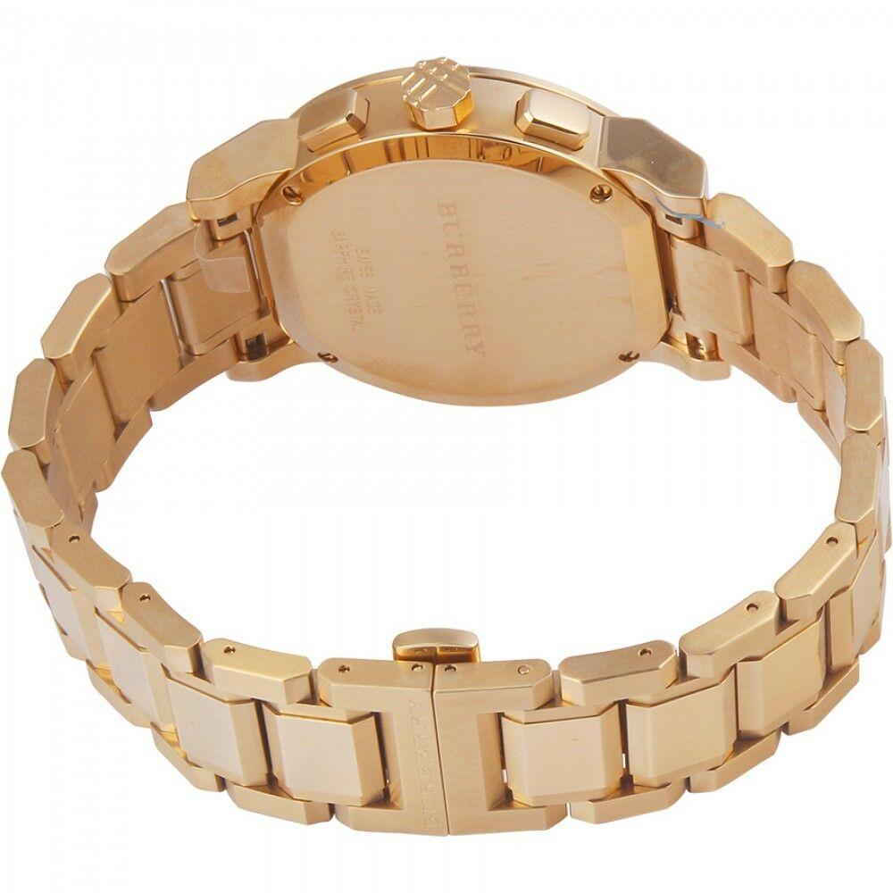 Burberry The City Grey Dial Rose Gold Steel Strap Unisex Watch - BU9754 Buy Now By Burberry