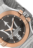 Maserati Potenza Quartz Grey Dial Silver Mesh Bracelet Watch For Men - R8853108007 Buy Now By Maserati