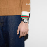 Gucci Dive Automatic Silver Dial Silver Steel Strap Watch for Men - YA136354 Buy Now By Gucci