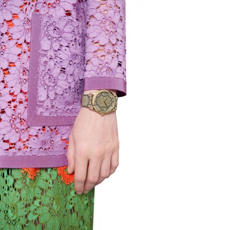 Gucci G Timeless Brown Dial Brown Leather Strap Watch For Men - YA1264068 Buy Now By Gucci