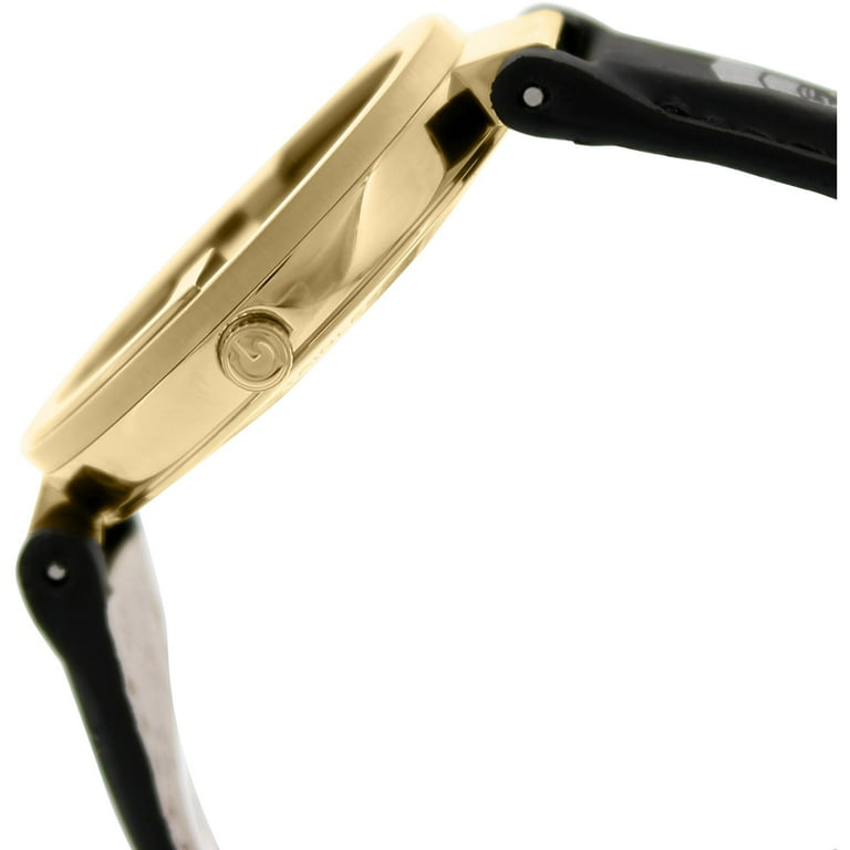 Gucci Interlocking G Grammy Special Edition Black Dial Black Leather Strap Watch for Women - YA133312 Buy Now By Gucci