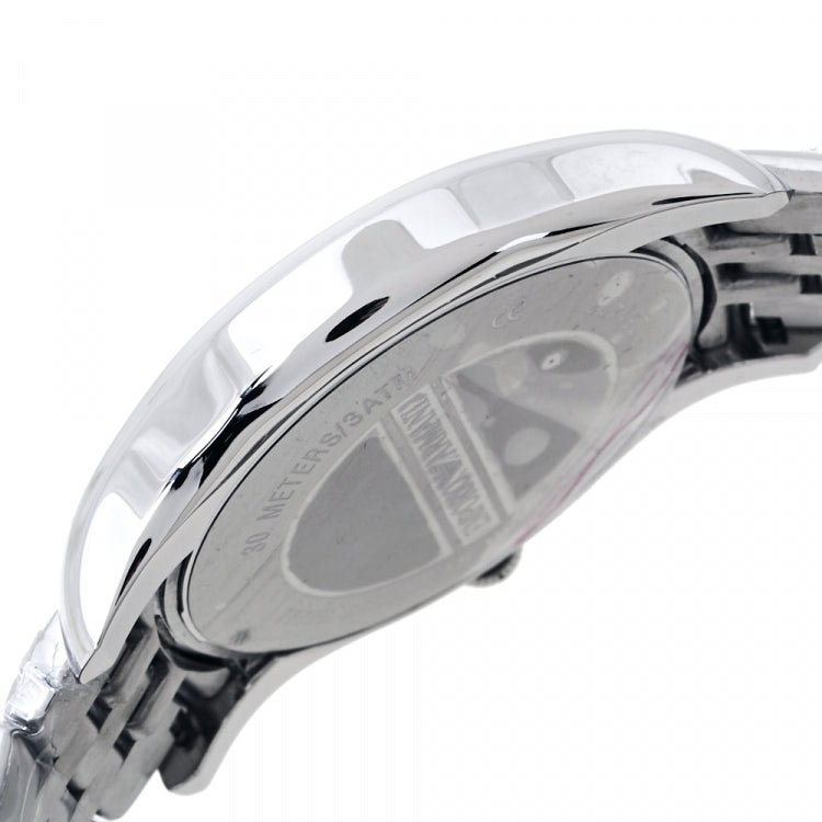 Emporio Armani Classic Chronograph Black Dial Silver Steel Strap Watch For Men - AR1786 Buy Now By Emporio Armani