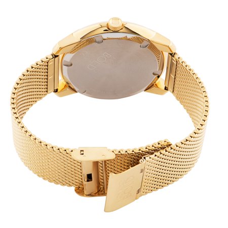 Movado Bold Gold Dial Gold Mesh Bracelet Watch For Men - 3600373 Buy Now By Movado