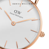 Daniel Wellington Roselyn 3A Petite White Dial Red NATO Strap Watch For Women - DW00100293 Buy Now By Daniel Wellington