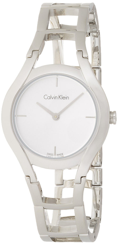 Calvin Klein Class White Dial Silver Steel Strap Watch for Women - K6R23126 Buy Now By Calvin Klein